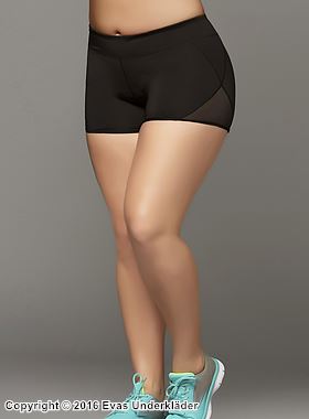 Truse-shorts, mikrofiber, plus size